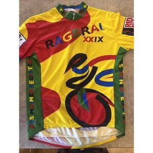 Voler Mens Cycling Jersey Size XL Ragbrai Des Moines